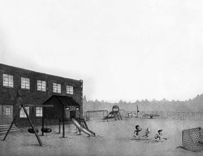 Иллюстрация к книге — Школа Жуткинса. Джунгли на перемене! [i_005.jpg]