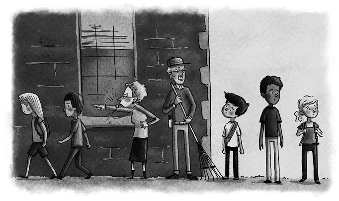 Иллюстрация к книге — Школа Жуткинса. Джунгли на перемене! [i_011.jpg]