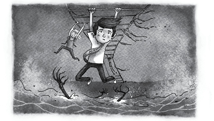 Иллюстрация к книге — Школа Жуткинса. Джунгли на перемене! [i_054.jpg]