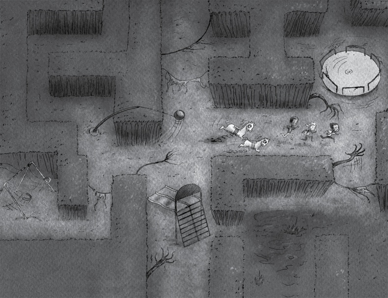 Иллюстрация к книге — Школа Жуткинса. Джунгли на перемене! [i_064.jpg]