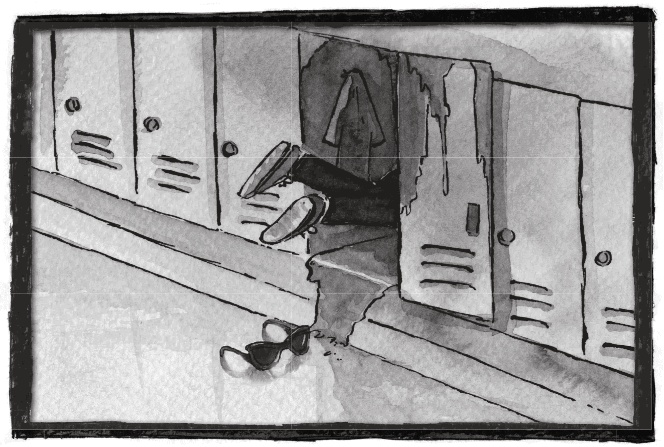 Иллюстрация к книге — Школа Жуткинса. Шкафчик съел Люси! [i_018.jpg]