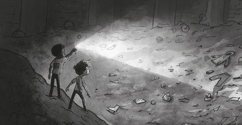 Иллюстрация к книге — Школа Жуткинса. Шкафчик съел Люси! [i_028.jpg]