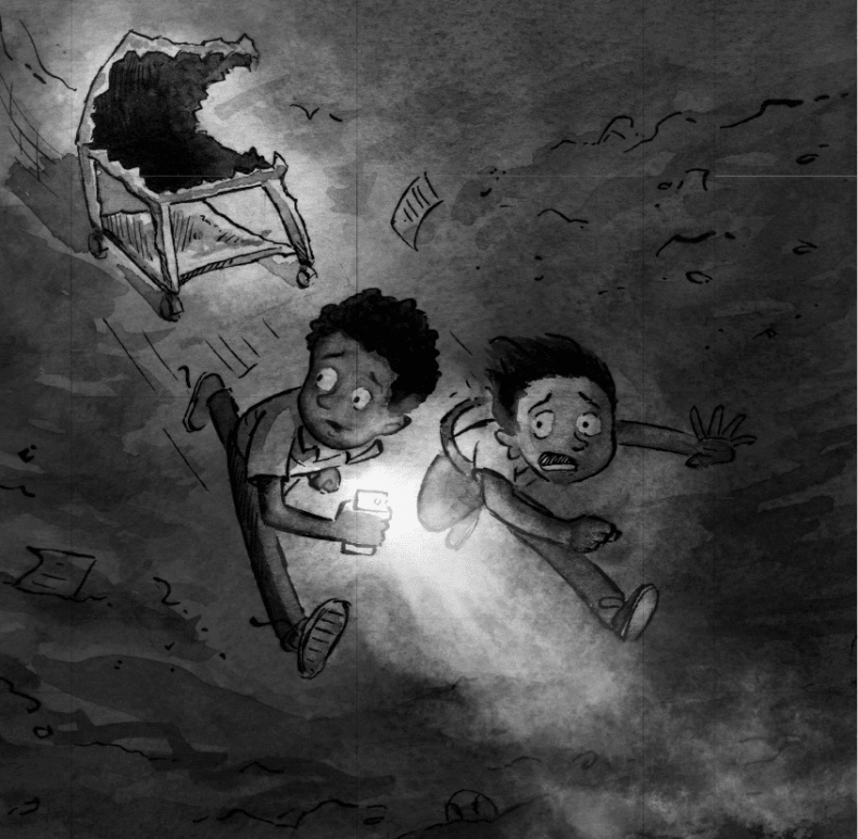 Иллюстрация к книге — Школа Жуткинса. Шкафчик съел Люси! [i_030.jpg]