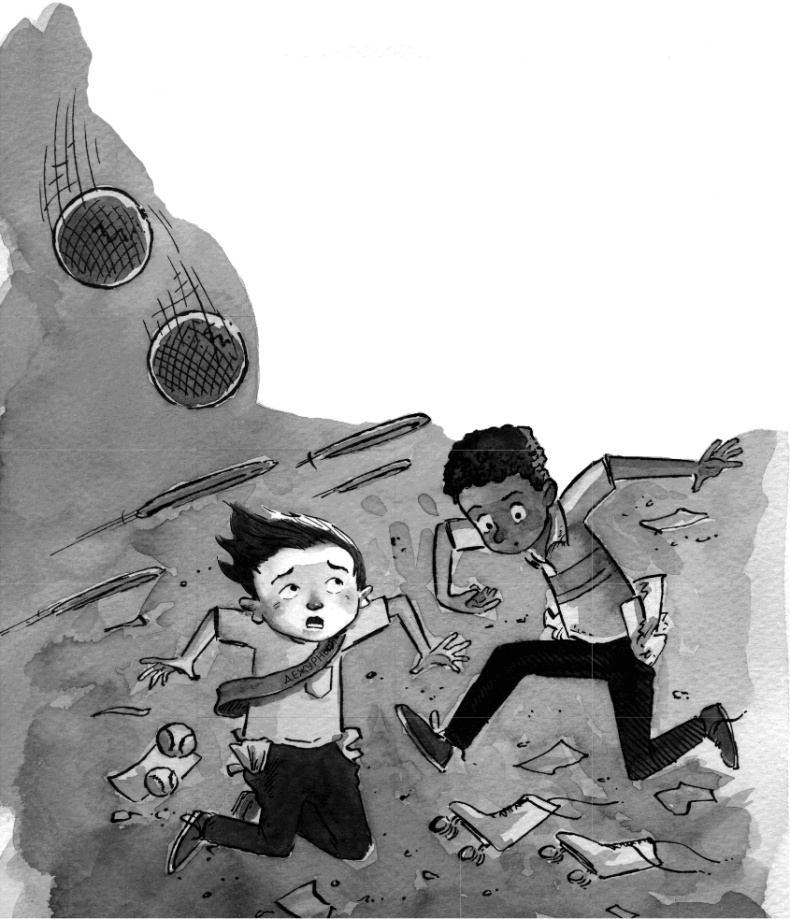 Иллюстрация к книге — Школа Жуткинса. Шкафчик съел Люси! [i_038.jpg]