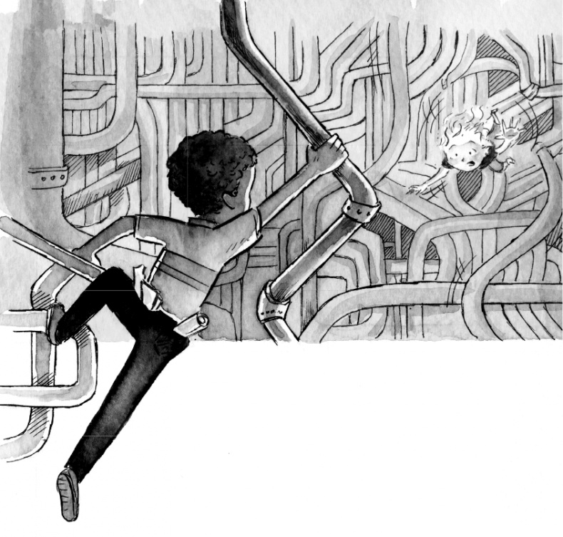 Иллюстрация к книге — Школа Жуткинса. Шкафчик съел Люси! [i_043.jpg]