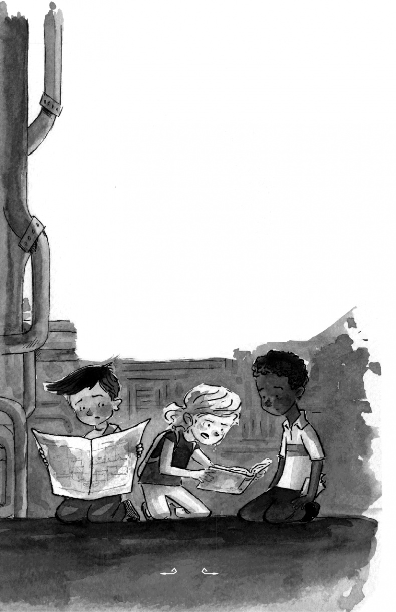 Иллюстрация к книге — Школа Жуткинса. Шкафчик съел Люси! [i_048.jpg]