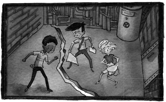 Иллюстрация к книге — Школа Жуткинса. Шкафчик съел Люси! [i_053.jpg]