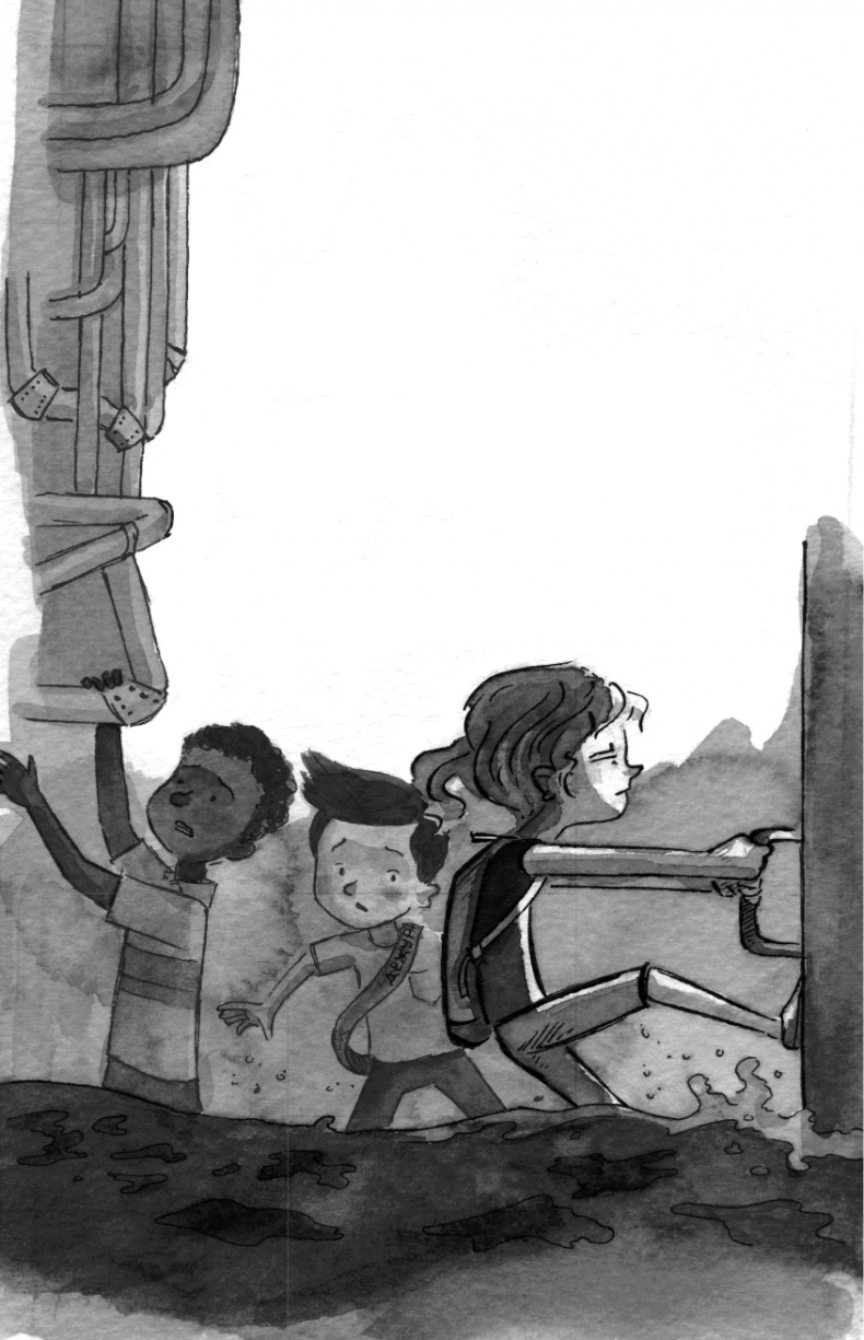 Иллюстрация к книге — Школа Жуткинса. Шкафчик съел Люси! [i_054.jpg]