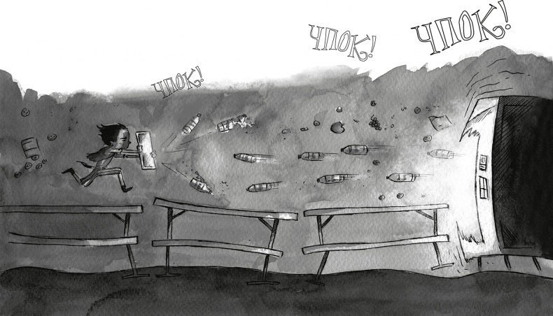 Иллюстрация к книге — Школа Жуткинса. Опасное дежурство [i_061.jpg]