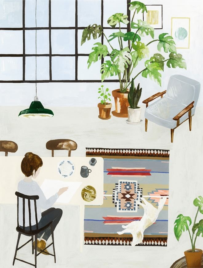 Иллюстрация к книге — Urban Jungle. Как создать уютный интерьер с помощью растений [i_091.jpg]