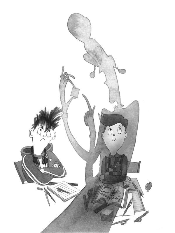 Иллюстрация к книге — Как курица лапой [i_007.jpg]