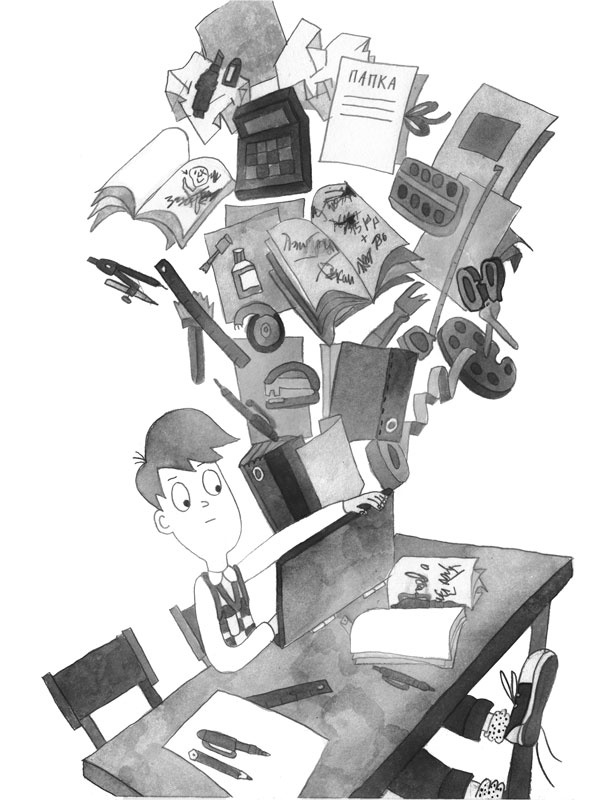 Иллюстрация к книге — Как курица лапой [i_013.jpg]