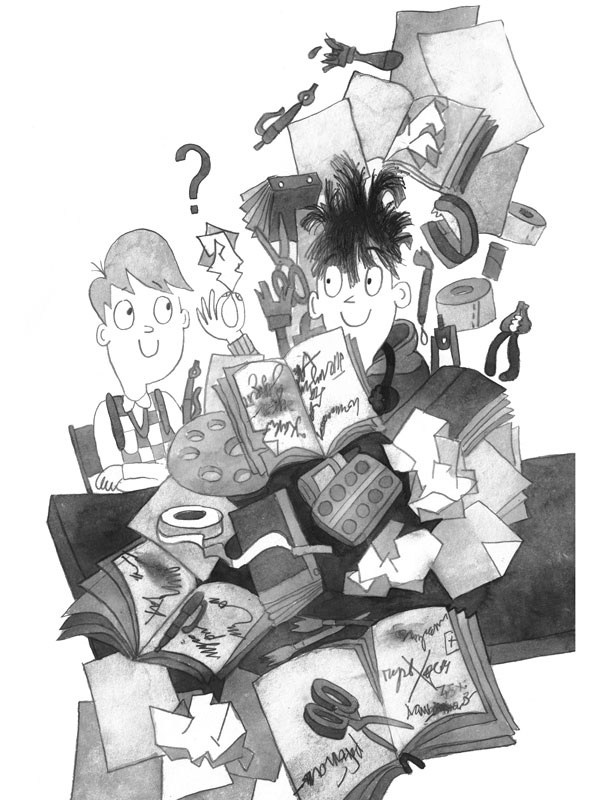 Иллюстрация к книге — Как курица лапой [i_014.jpg]