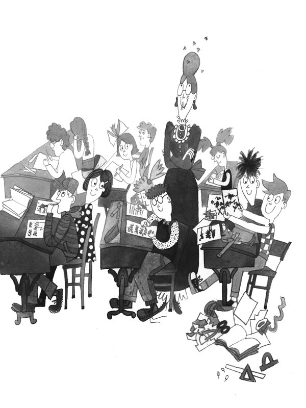 Иллюстрация к книге — Как курица лапой [i_040.jpg]