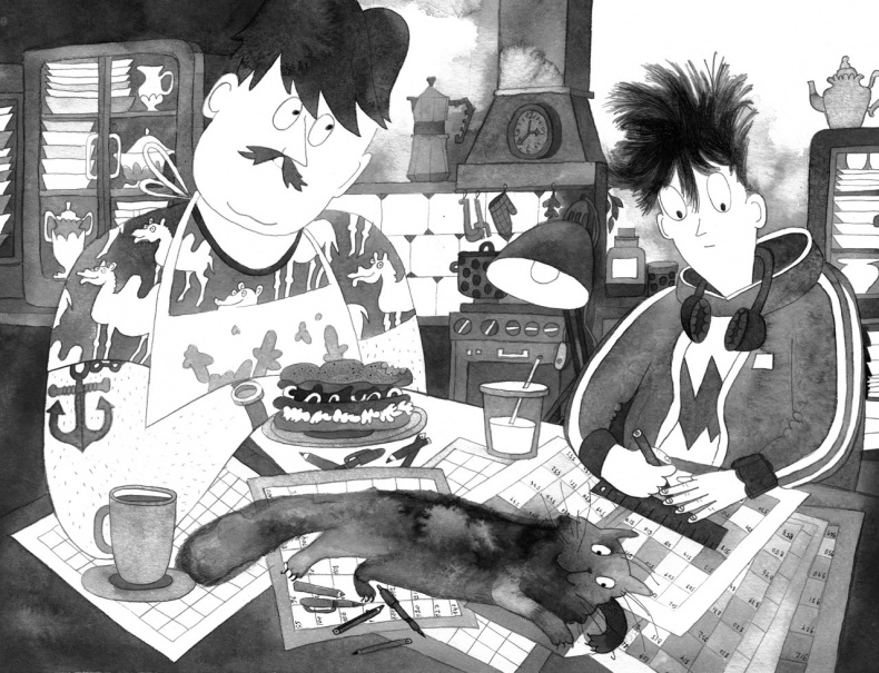 Иллюстрация к книге — Как курица лапой [i_044.jpg]