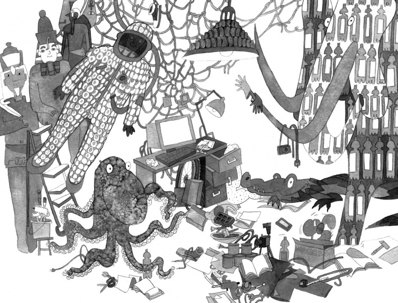 Иллюстрация к книге — Как курица лапой [i_046.jpg]