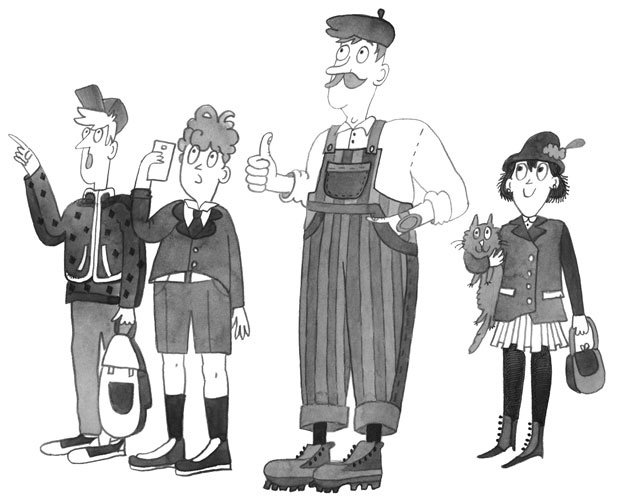 Иллюстрация к книге — Как курица лапой [i_048.jpg]