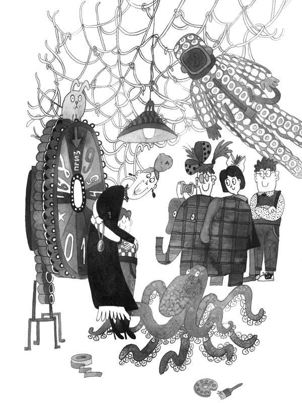 Иллюстрация к книге — Как курица лапой [i_050.jpg]