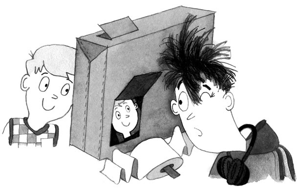 Иллюстрация к книге — Как курица лапой [i_052.jpg]