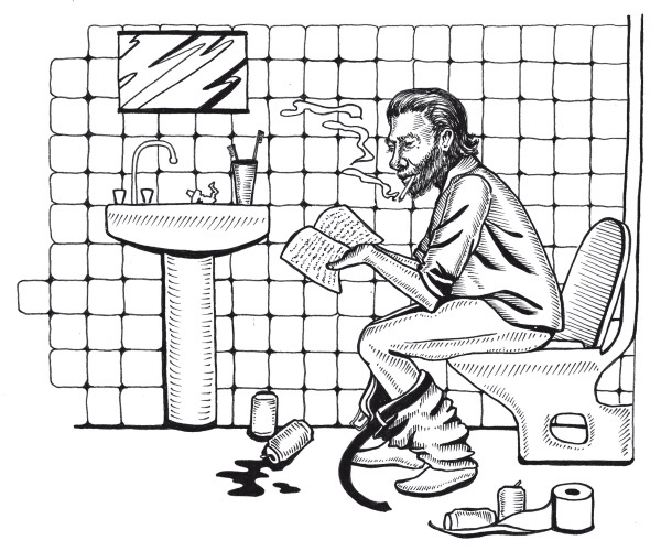 Иллюстрация к книге — Буковски. Меньше, чем ничто [i_008.jpg]