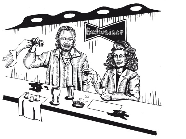 Иллюстрация к книге — Буковски. Меньше, чем ничто [i_009.jpg]