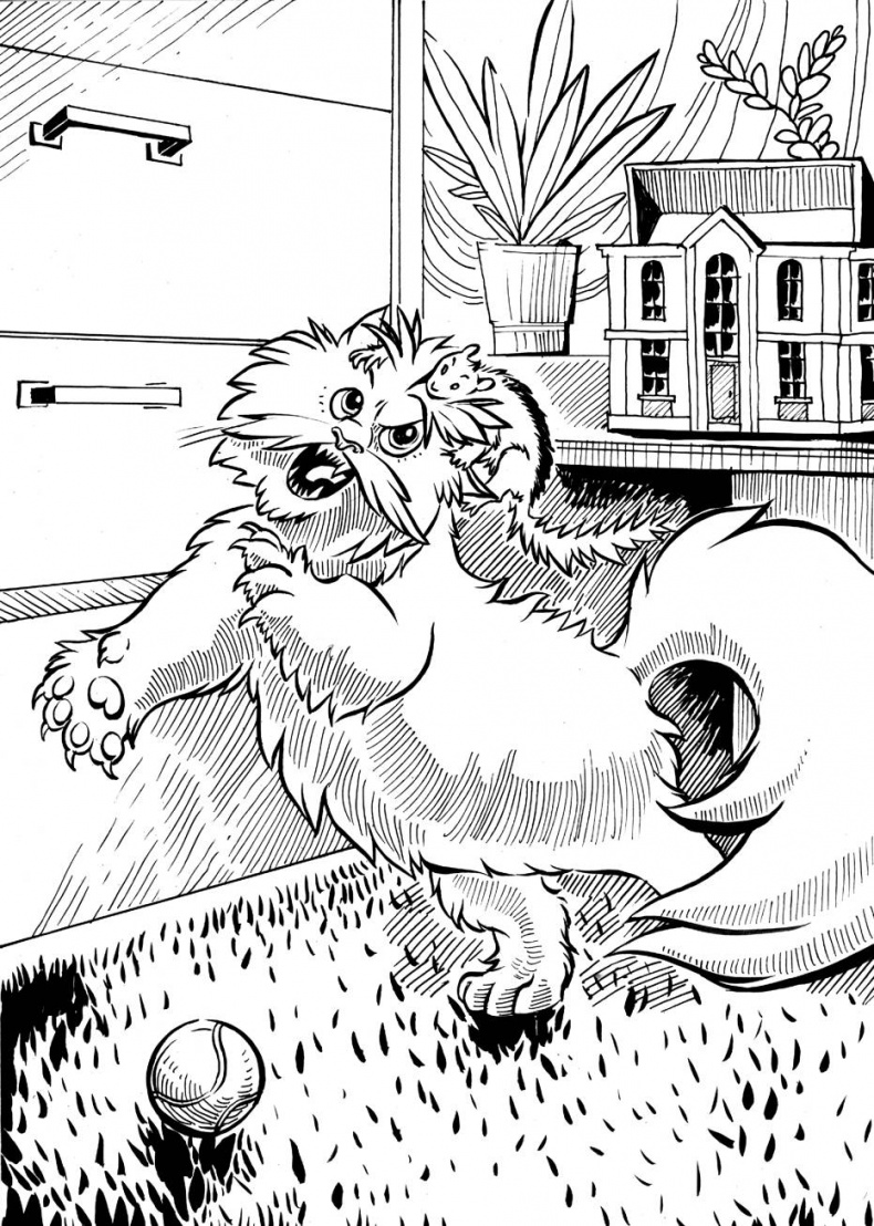 Иллюстрация к книге — Бурундучок по имени Сим. Сим и великаны [i_007.jpg]