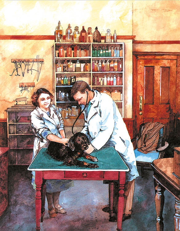 Иллюстрация к книге — Детям. Рассказы о животных [i_093.jpg]