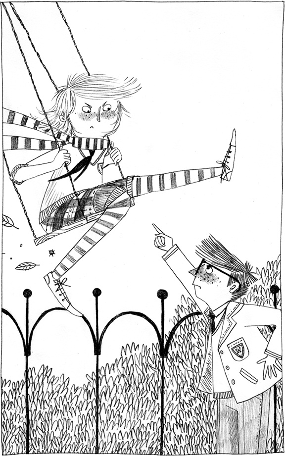 Иллюстрация к книге — Вредная девчонка в школе [i_007.jpg]