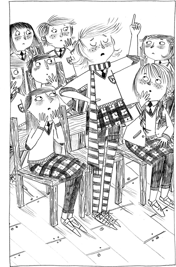 Иллюстрация к книге — Вредная девчонка в школе [i_009.jpg]