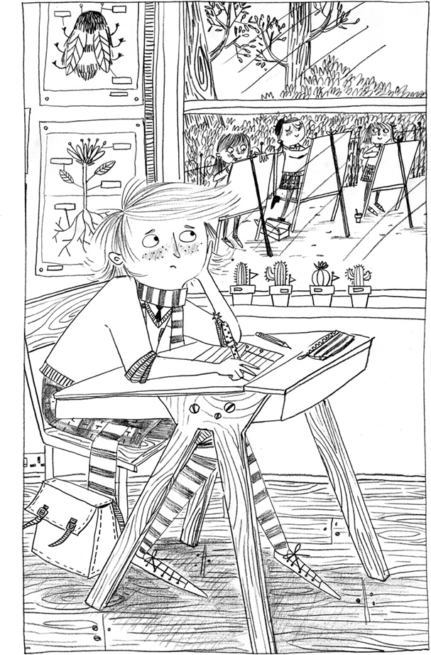 Иллюстрация к книге — Вредная девчонка в школе [i_010.jpg]