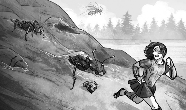 Иллюстрация к книге — Лагерь полукровок: совершенно секретно [i_026.jpg]