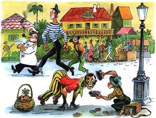 Иллюстрация к книге — Приключения капитана Врунгеля [pict-26.jpg]