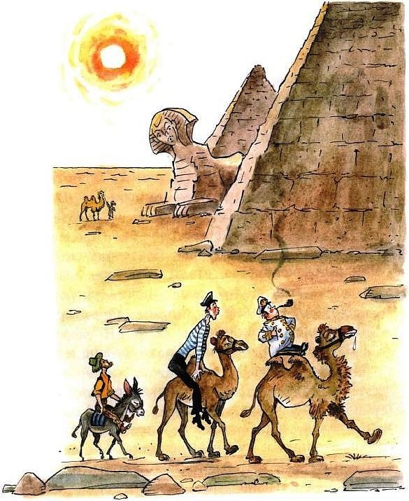 Иллюстрация к книге — Приключения капитана Врунгеля [pict-48.jpg]