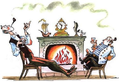 Иллюстрация к книге — Приключения капитана Врунгеля [pict-56.jpg]