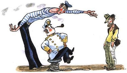 Иллюстрация к книге — Приключения капитана Врунгеля [pict-59.jpg]