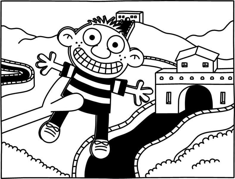 Иллюстрация к книге — Дневник слабака. Долгая дорога [i_037.jpg]