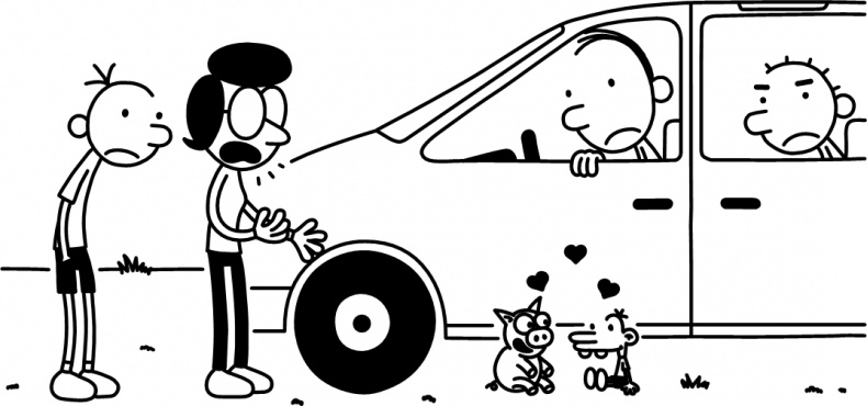 Иллюстрация к книге — Дневник слабака. Долгая дорога [i_142.jpg]