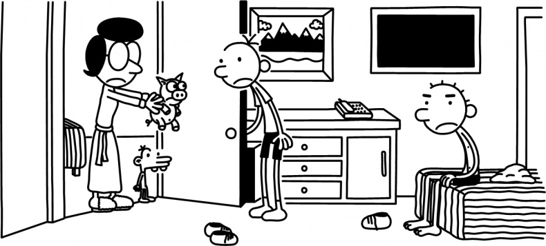 Иллюстрация к книге — Дневник слабака. Долгая дорога [i_158.jpg]