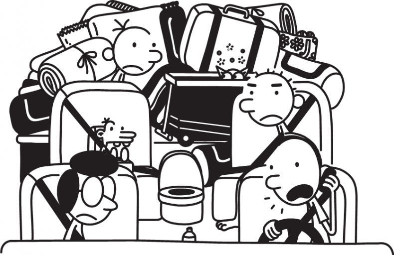 Иллюстрация к книге — Дневник слабака. Долгая дорога [i_168.jpg]