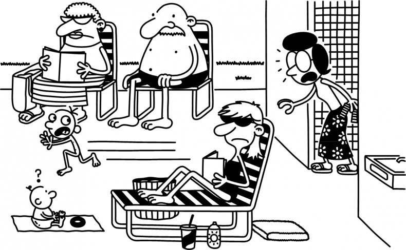 Иллюстрация к книге — Дневник слабака. Долгая дорога [i_197.jpg]