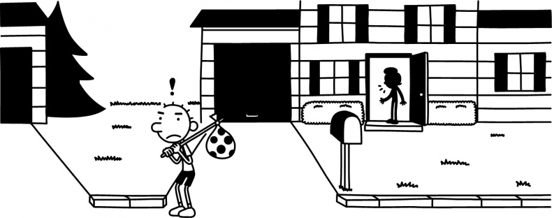 Иллюстрация к книге — Дневник слабака. Долгая дорога [i_198.jpg]