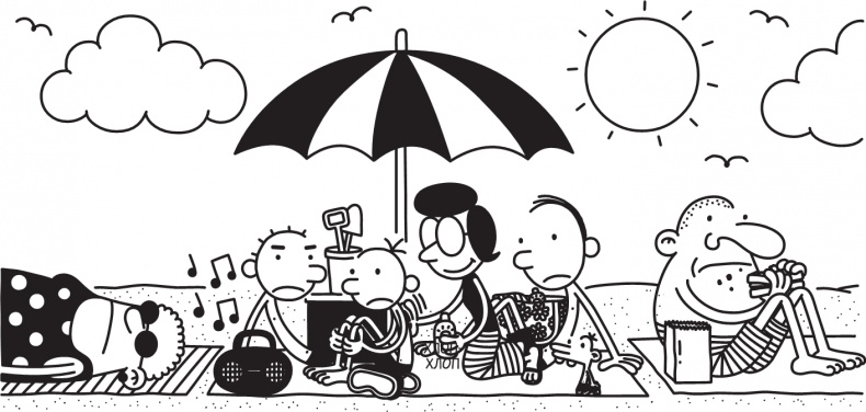 Иллюстрация к книге — Дневник слабака. Долгая дорога [i_225.jpg]