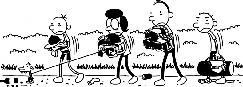 Иллюстрация к книге — Дневник слабака. Долгая дорога [i_277.jpg]