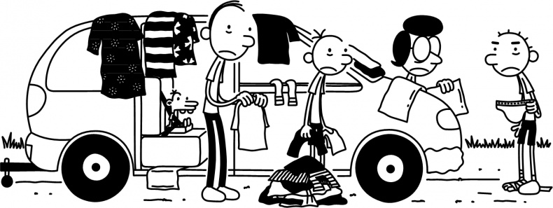 Иллюстрация к книге — Дневник слабака. Долгая дорога [i_278.jpg]