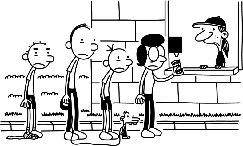 Иллюстрация к книге — Дневник слабака. Долгая дорога [i_284.jpg]