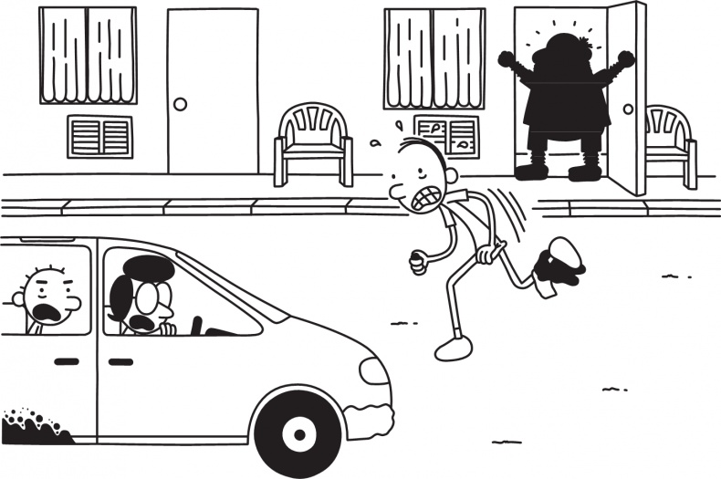 Иллюстрация к книге — Дневник слабака. Долгая дорога [i_308.jpg]