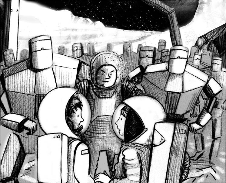 Иллюстрация к книге — Джордж и ледяной спутник [_109.jpg]