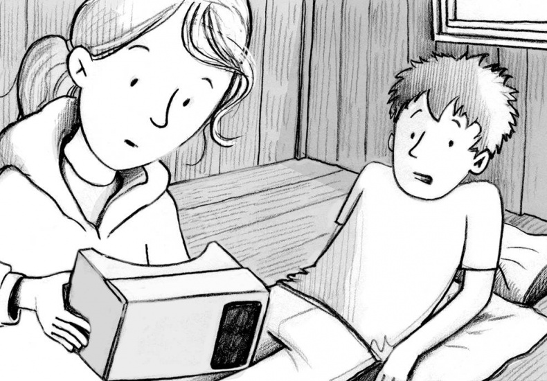 Иллюстрация к книге — Джордж и ледяной спутник [_3.jpg]