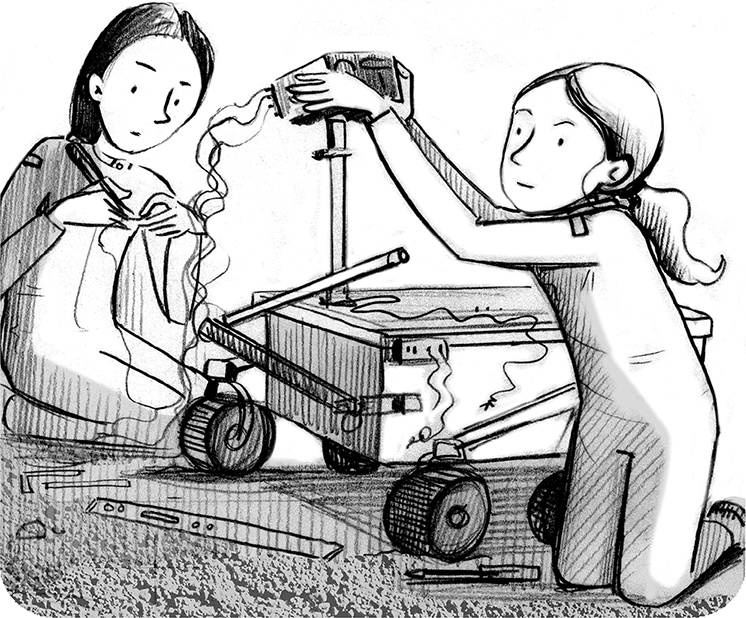 Иллюстрация к книге — Джордж и ледяной спутник [_69.jpg]