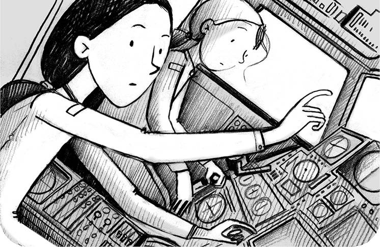 Иллюстрация к книге — Джордж и ледяной спутник [_77.jpg]